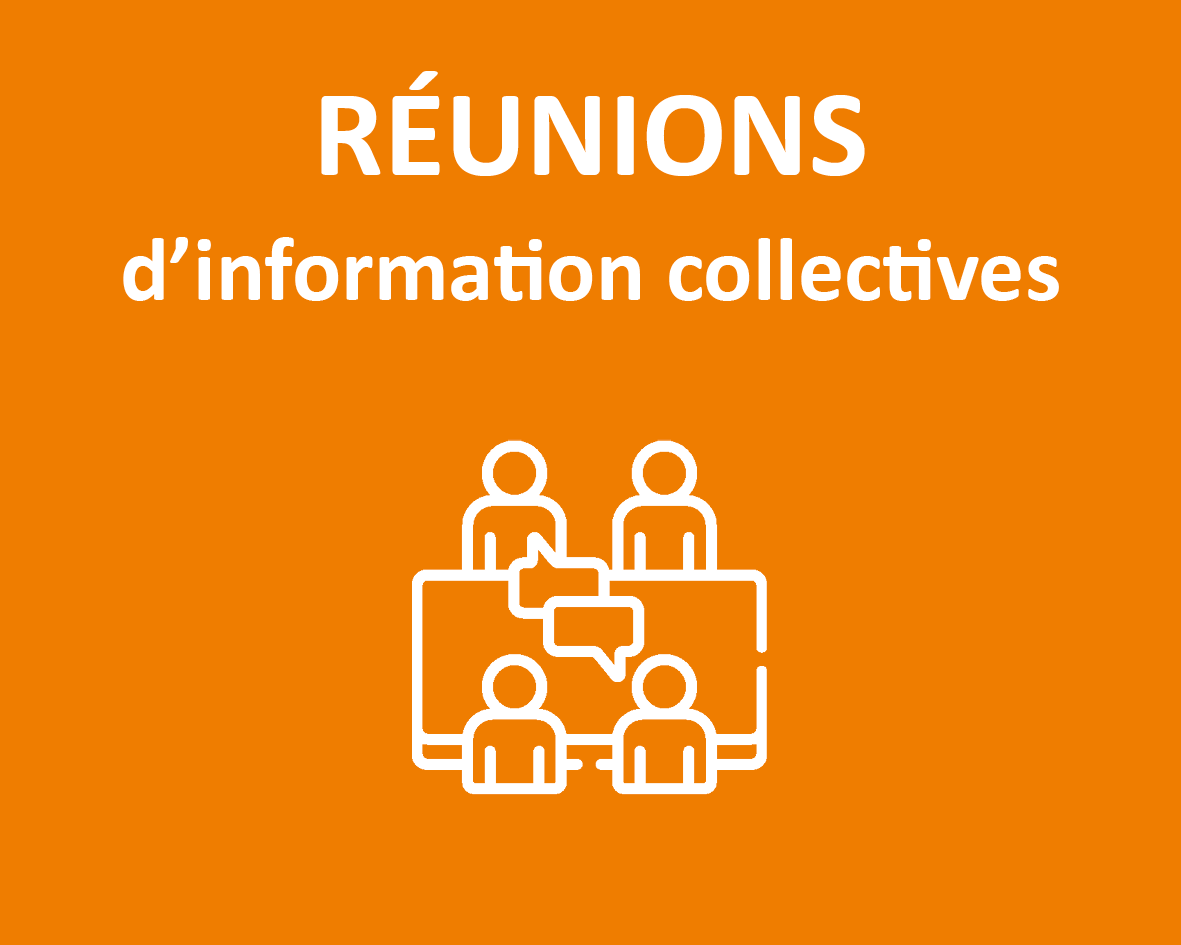 Formations et réunions d’information collectives